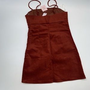 Lottie Moss Dresses - Lottie Moss Rust corduroy Dress Lottie Moss Dresses - Lottie Moss Rust corduroy Dress